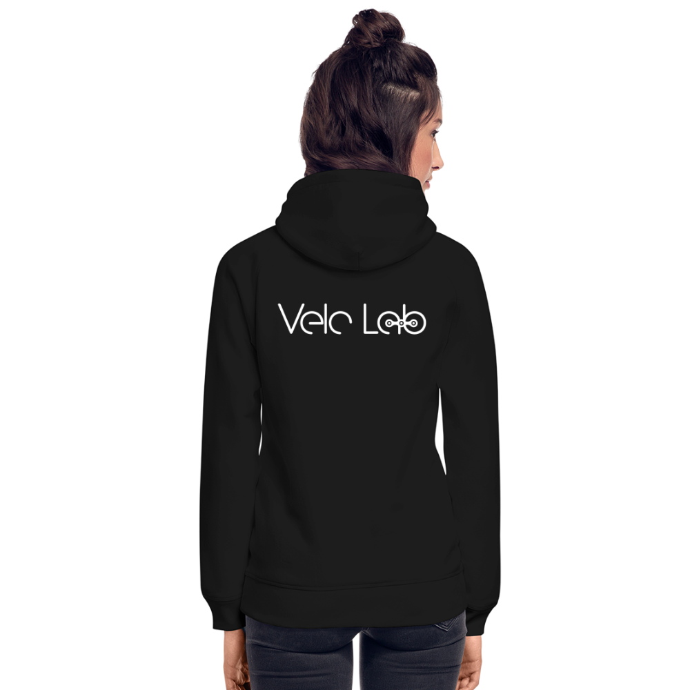 Unisex Hoodie Gravel Cargo Sketch - black