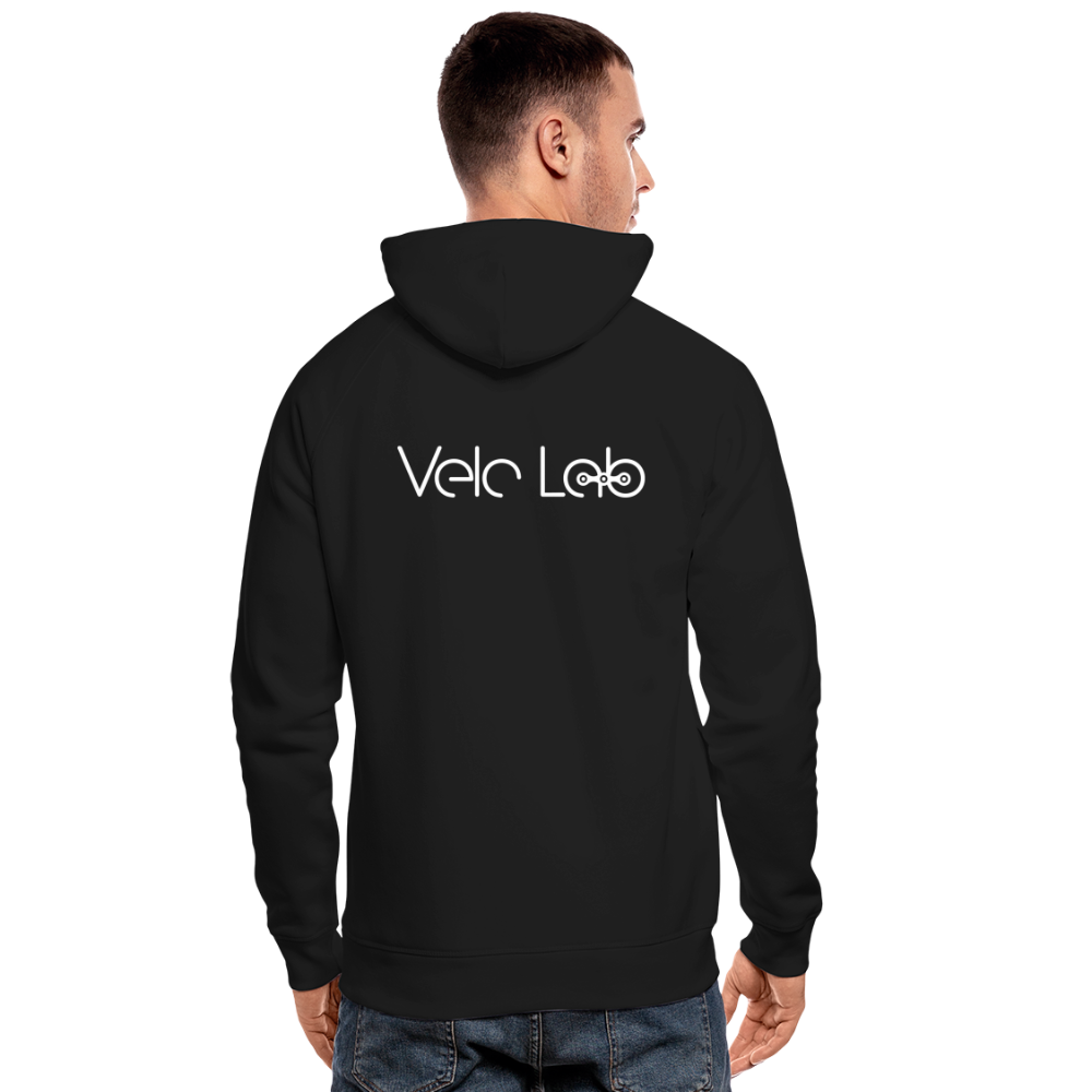 Unisex Hoodie Gravel Cargo Sketch - black