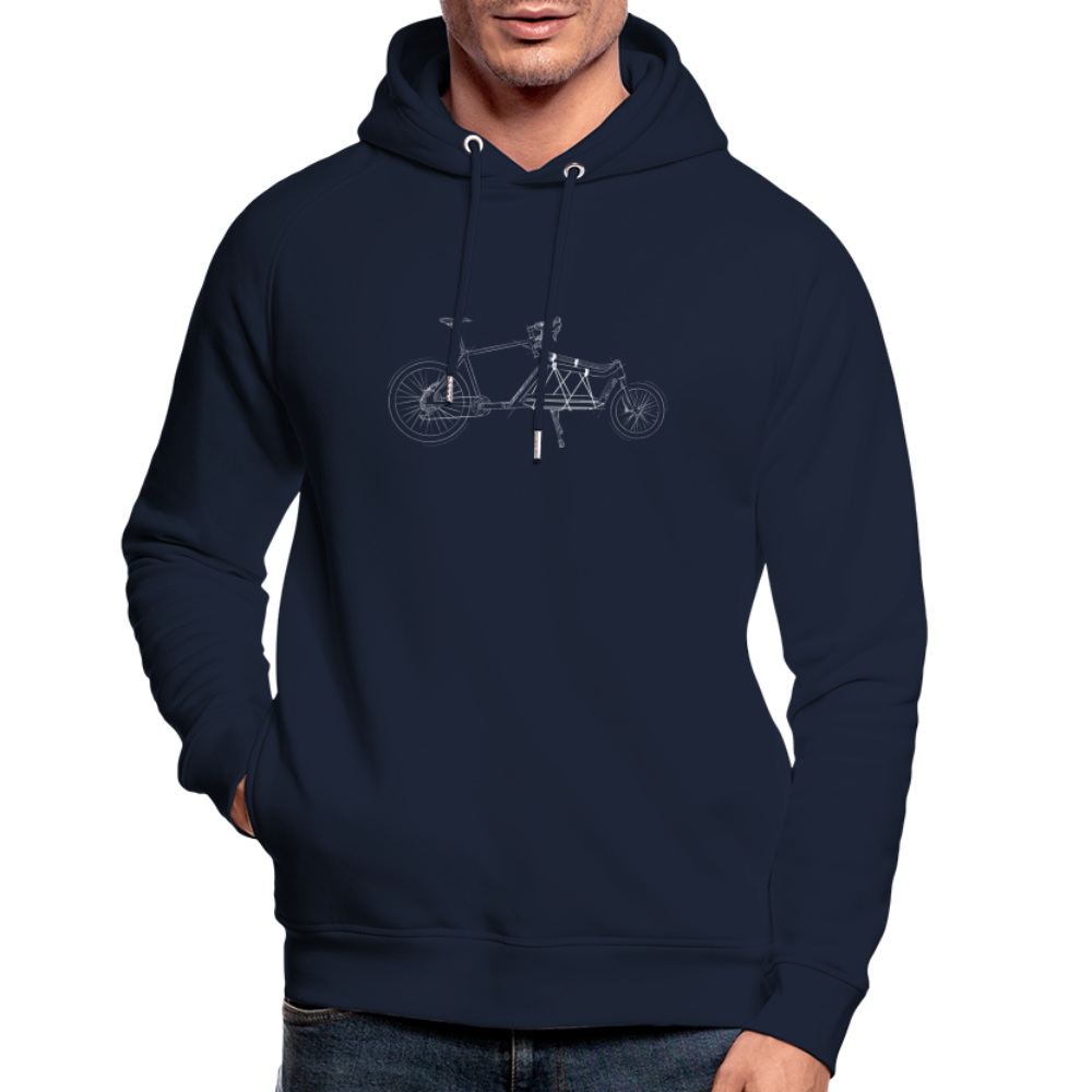 Unisex Hoodie Gravel Cargo Sketch - navy