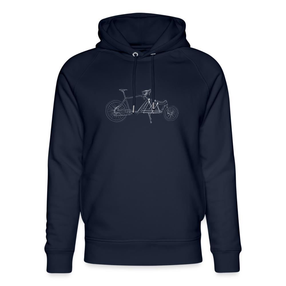 Unisex Hoodie Gravel Cargo Sketch - navy