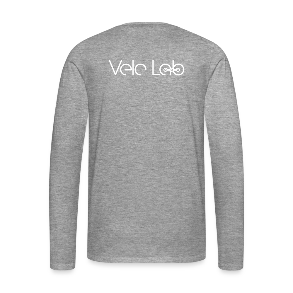 Men's Premium Longsleeve Shirt - heather grey