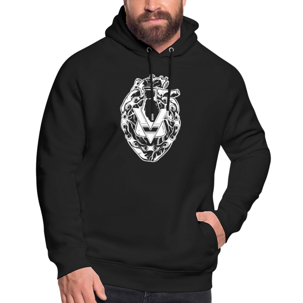 Unisex Organic Hoodie by Stanley & Stella - black