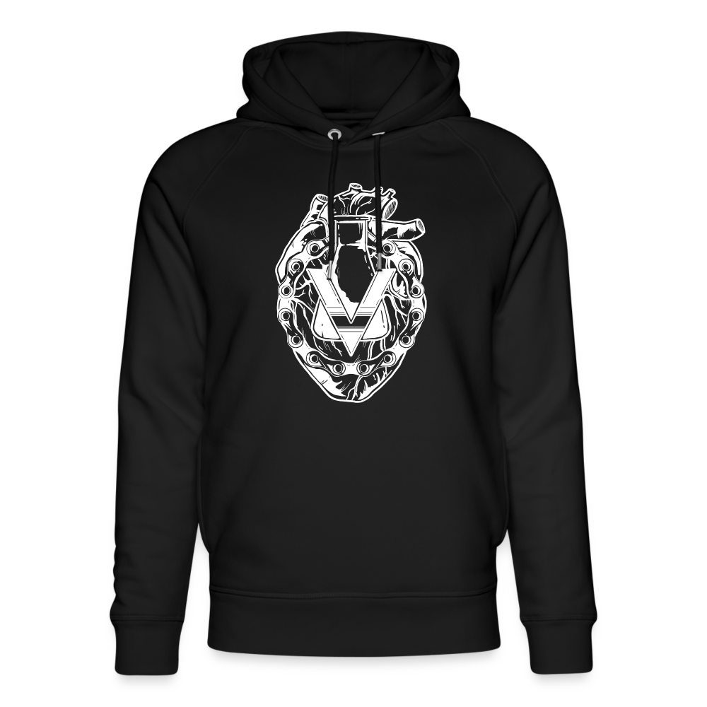 Unisex Organic Hoodie by Stanley & Stella - black