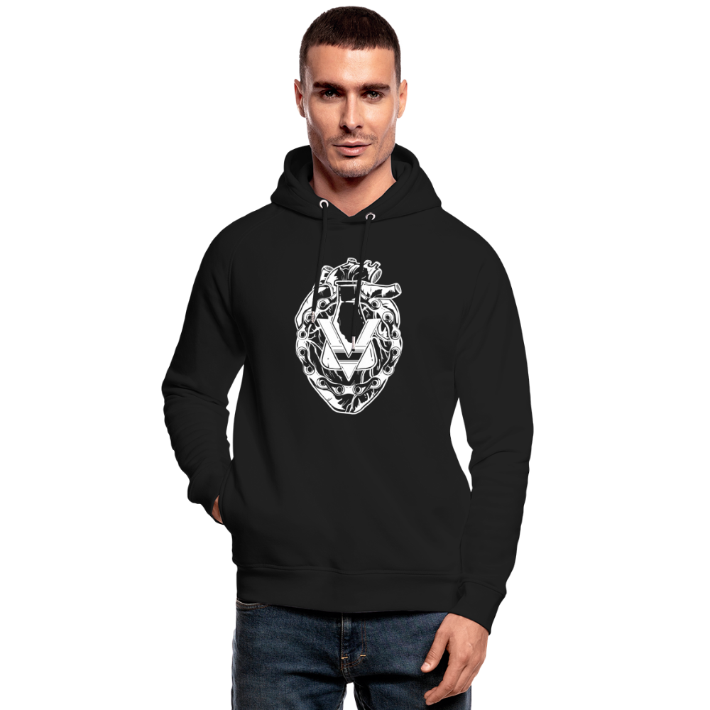 Unisex Organic Hoodie by Stanley & Stella - black