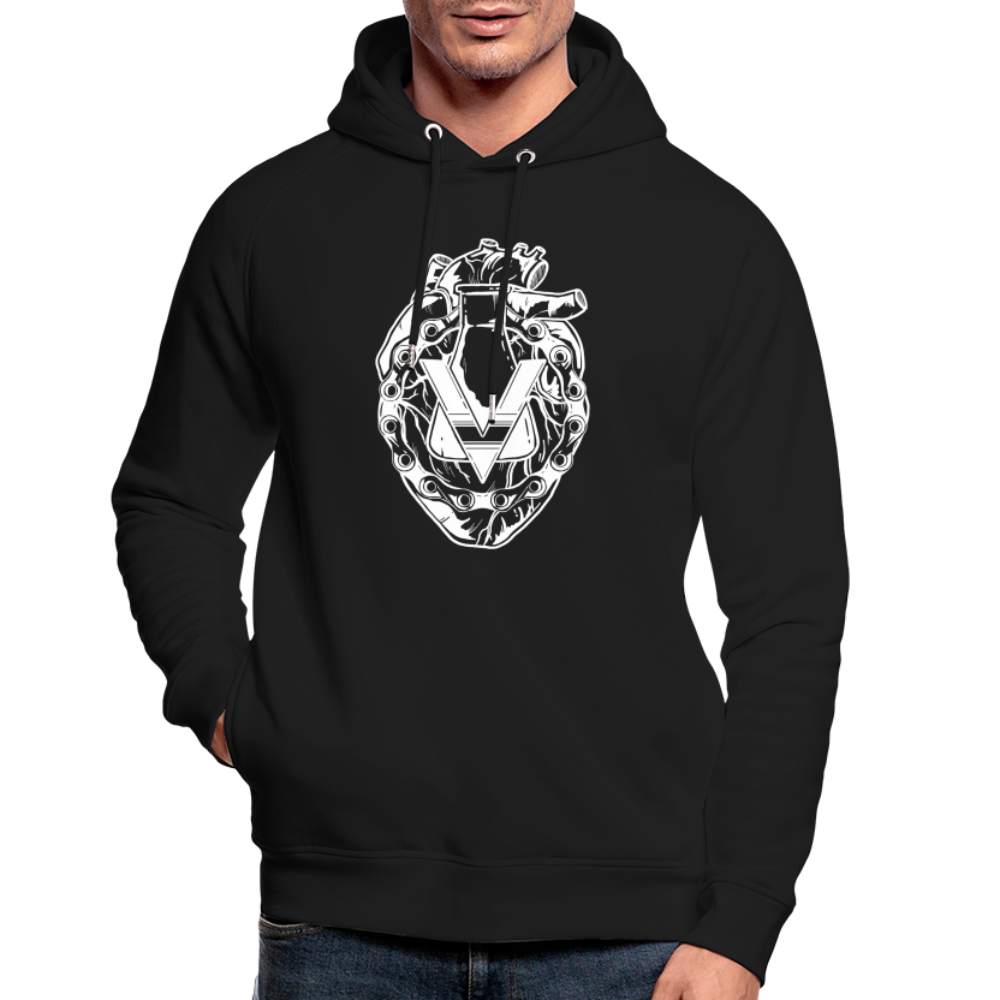 Unisex Organic Hoodie by Stanley & Stella - black