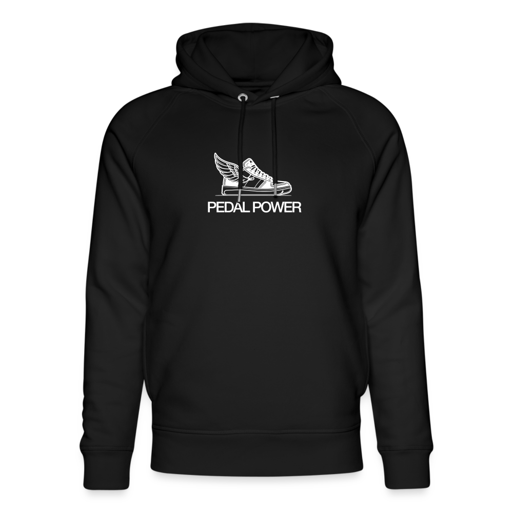 Pedal Power Unisex Hoodie - black