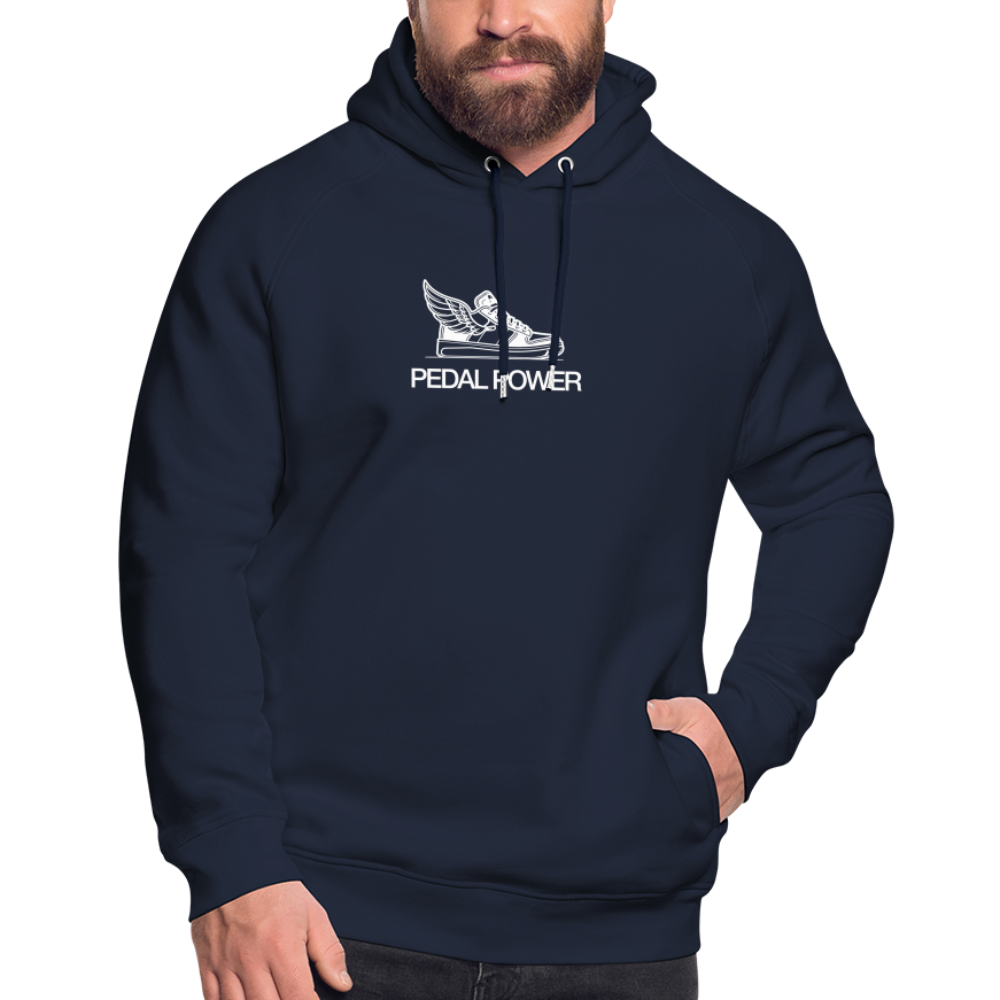 Pedal Power Unisex Hoodie - navy