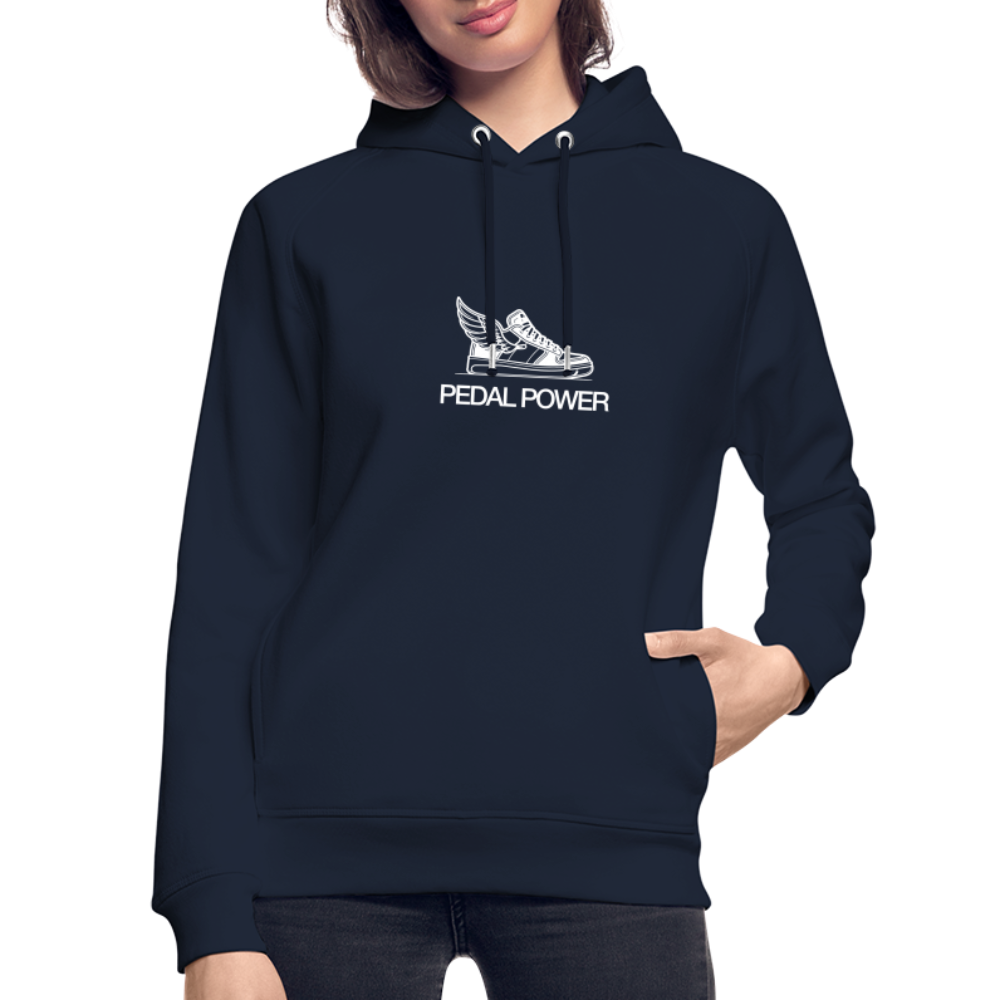 Pedal Power Unisex Hoodie - navy