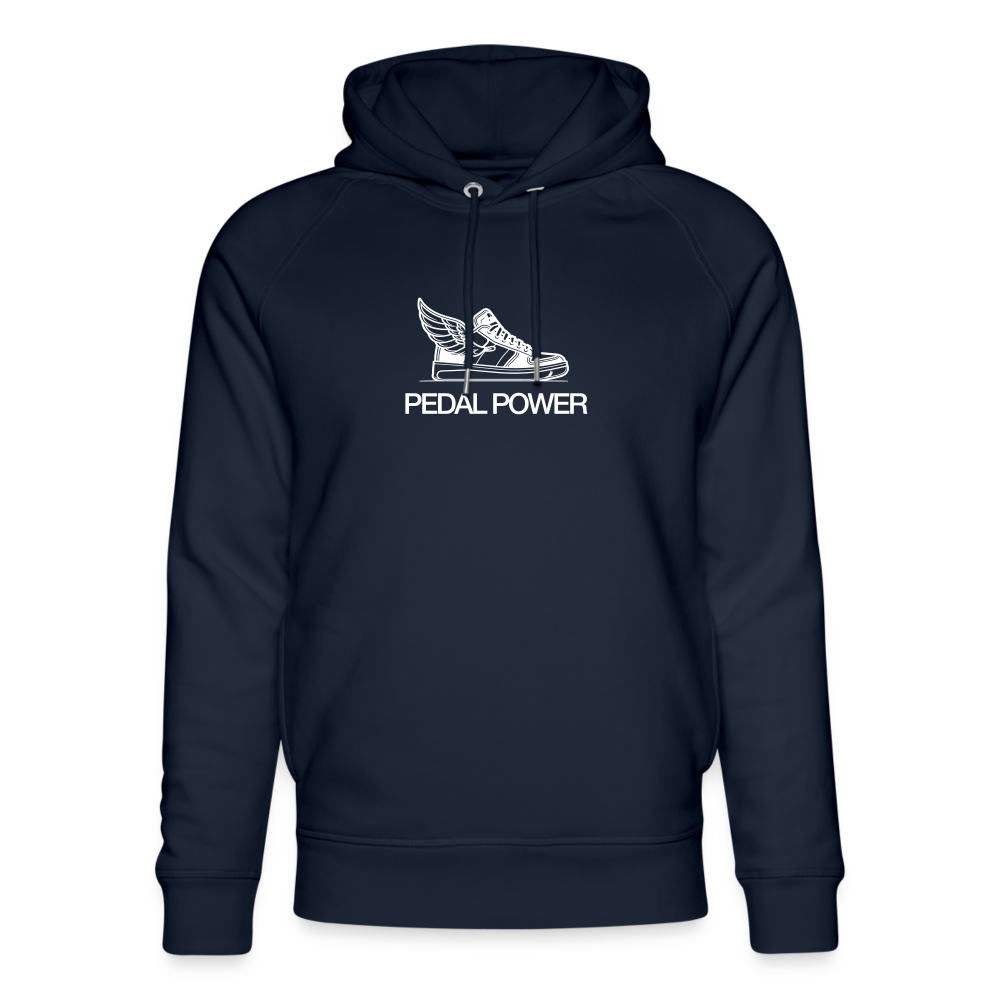 Pedal Power Unisex Hoodie - navy