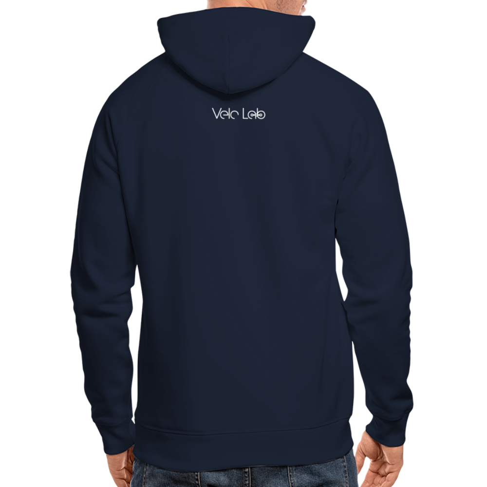 Pedal Power Unisex Hoodie - navy