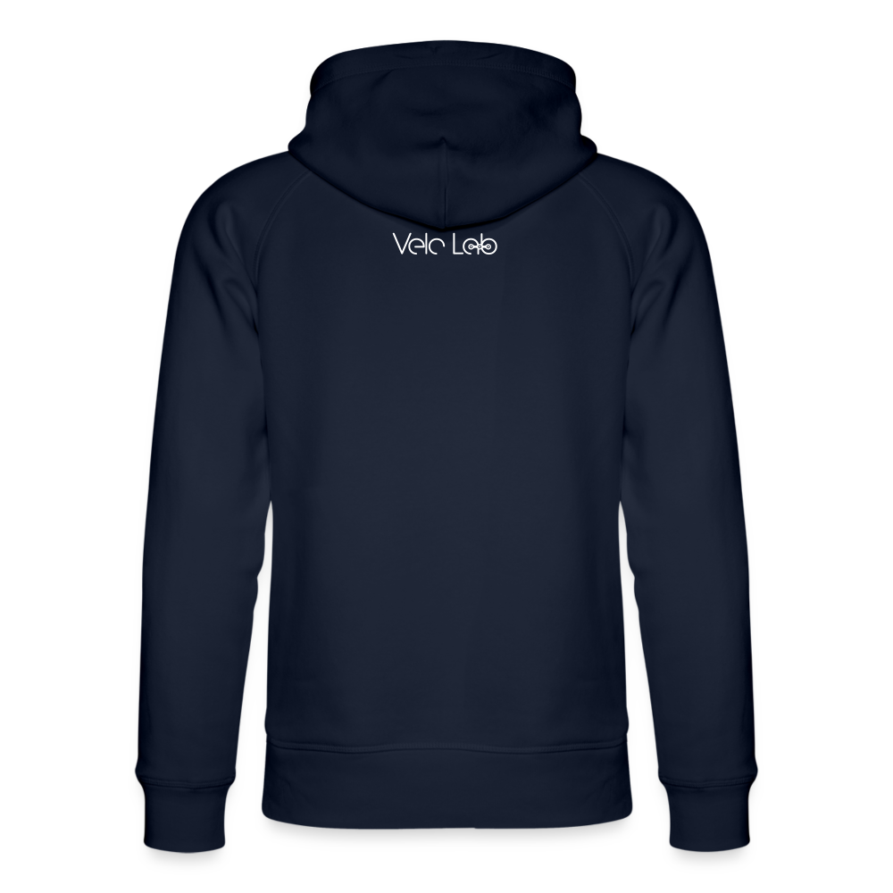 Pedal Power Unisex Hoodie - navy