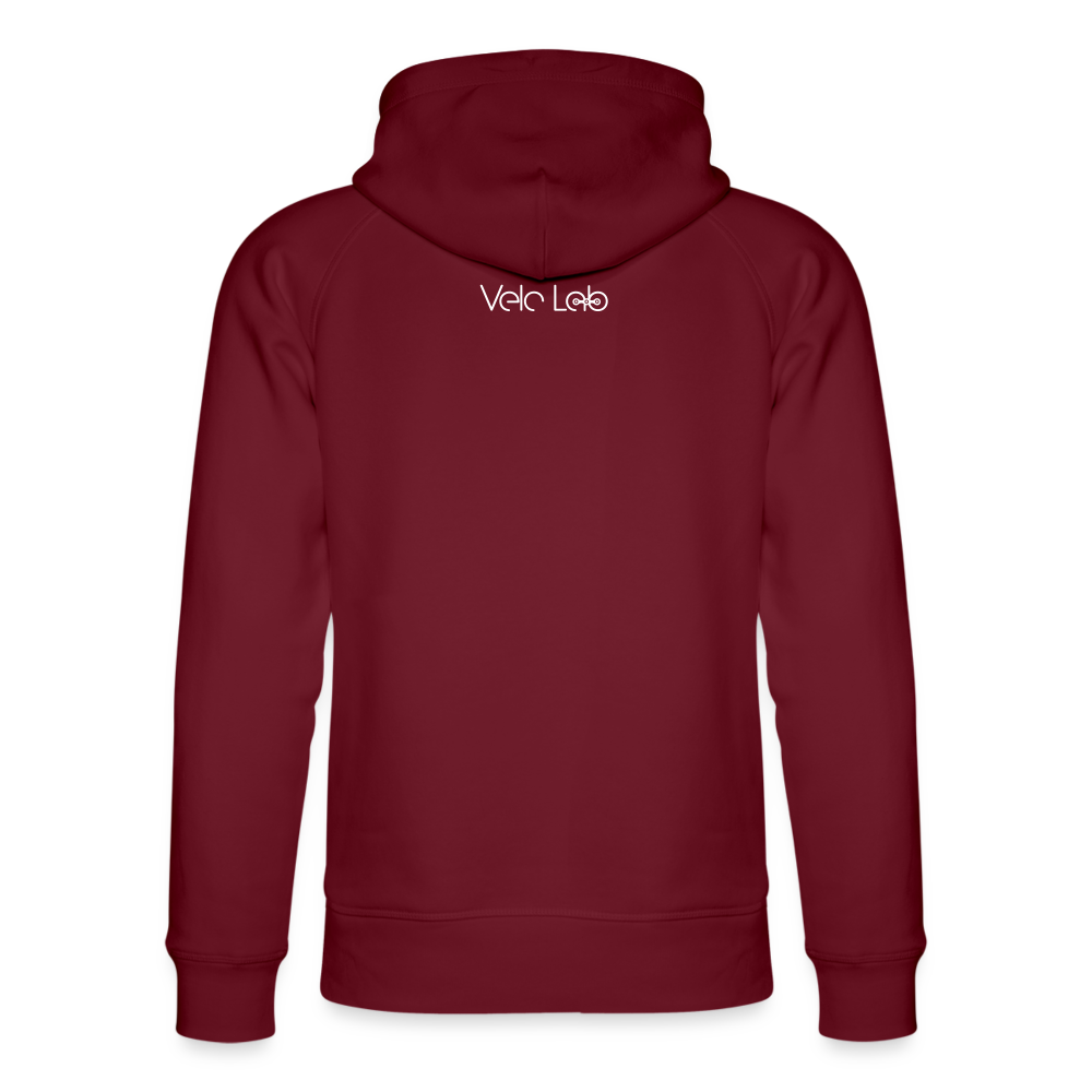 Pedal Power Unisex Hoodie - burgundy