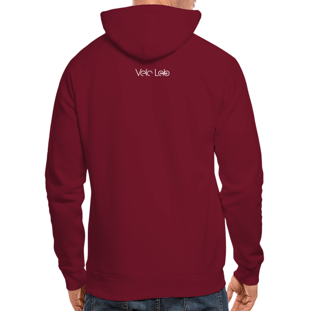 Pedal Power Unisex Hoodie - burgundy