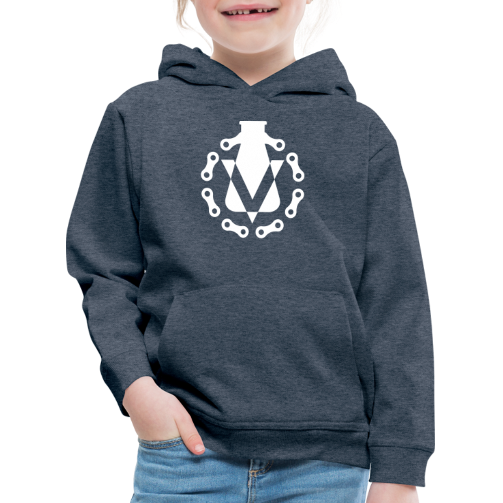 Kids' Premium Hoodie - heather denim