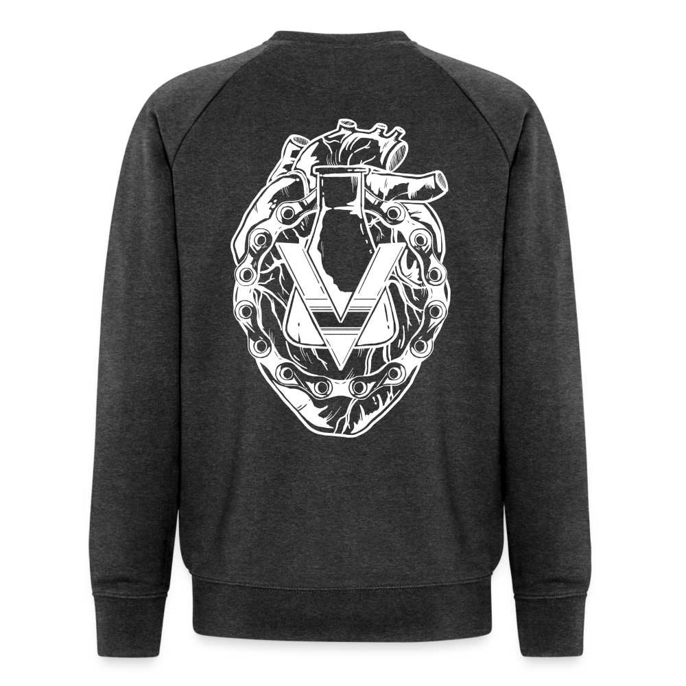 Men’s Organic Sweatshirt by Stanley & Stella - dark grey heather