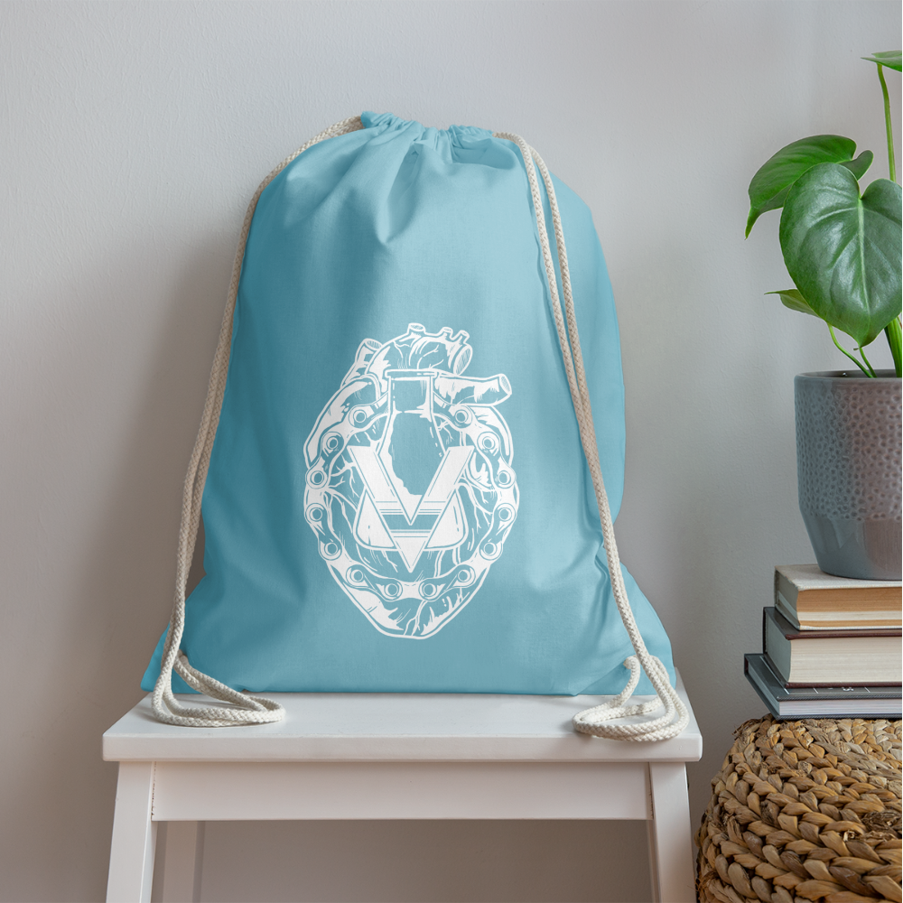 Drawstring Bag - aqua