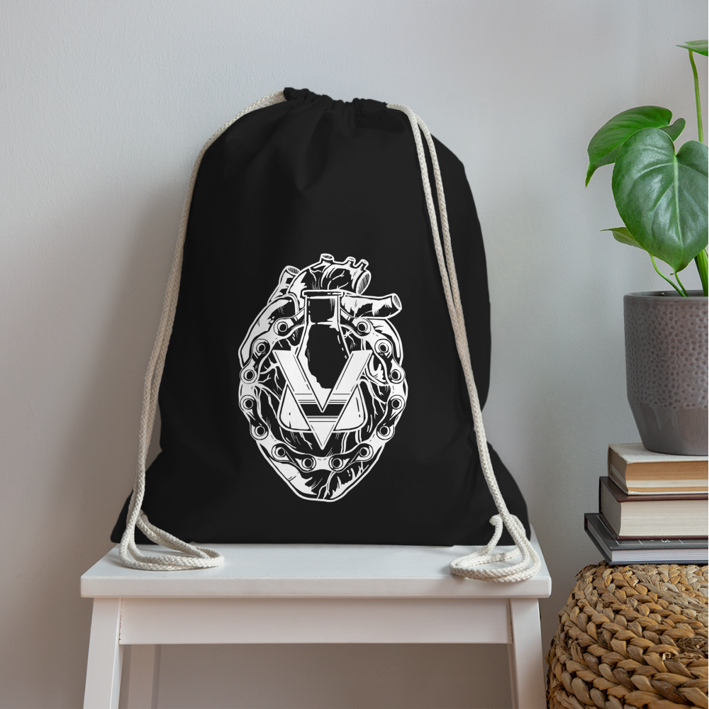 Drawstring Bag - black