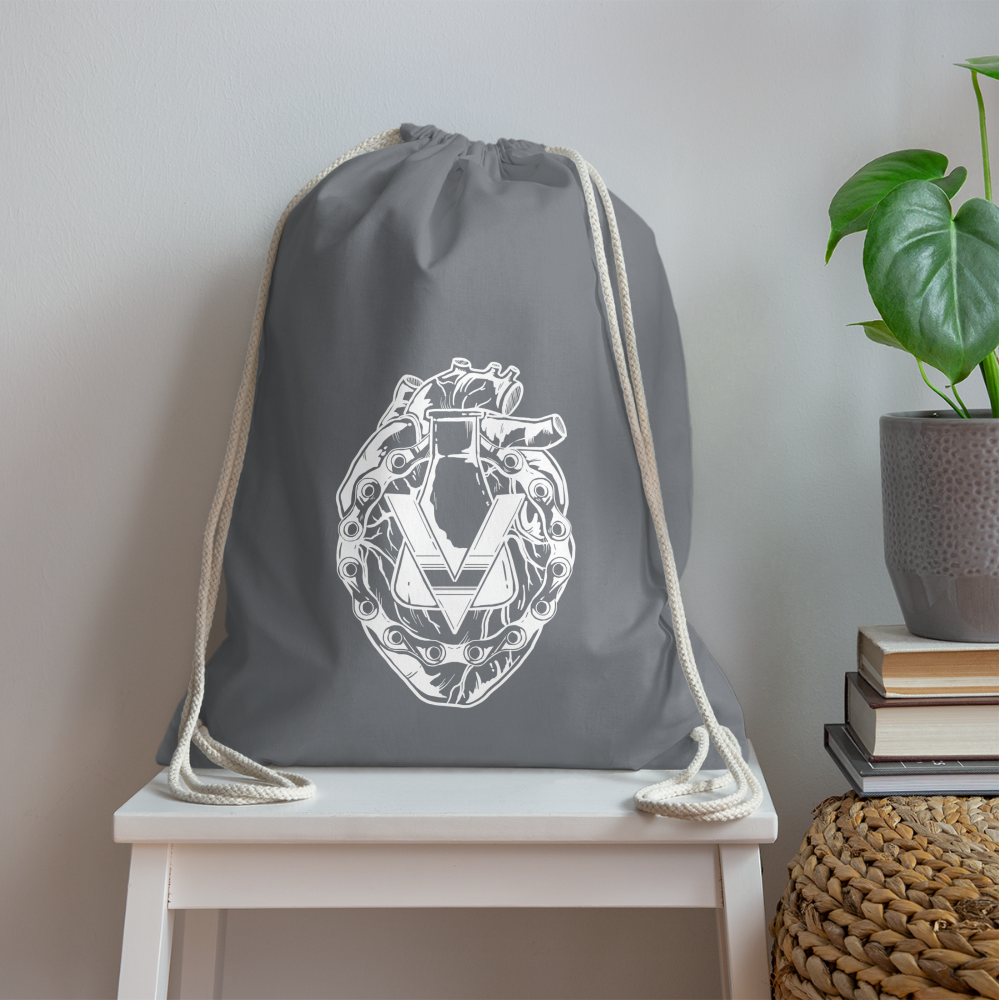 Drawstring Bag - grey