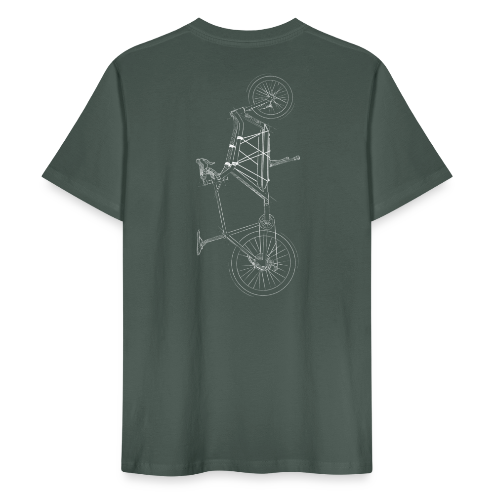 Men's Organic T-Shirt - grey-green