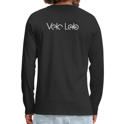 Men's Premium Longsleeve Shirt - black