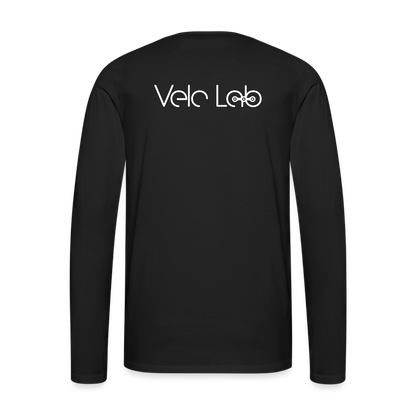 Men's Premium Longsleeve Shirt - black