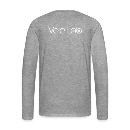 Men's Premium Longsleeve Shirt - heather grey