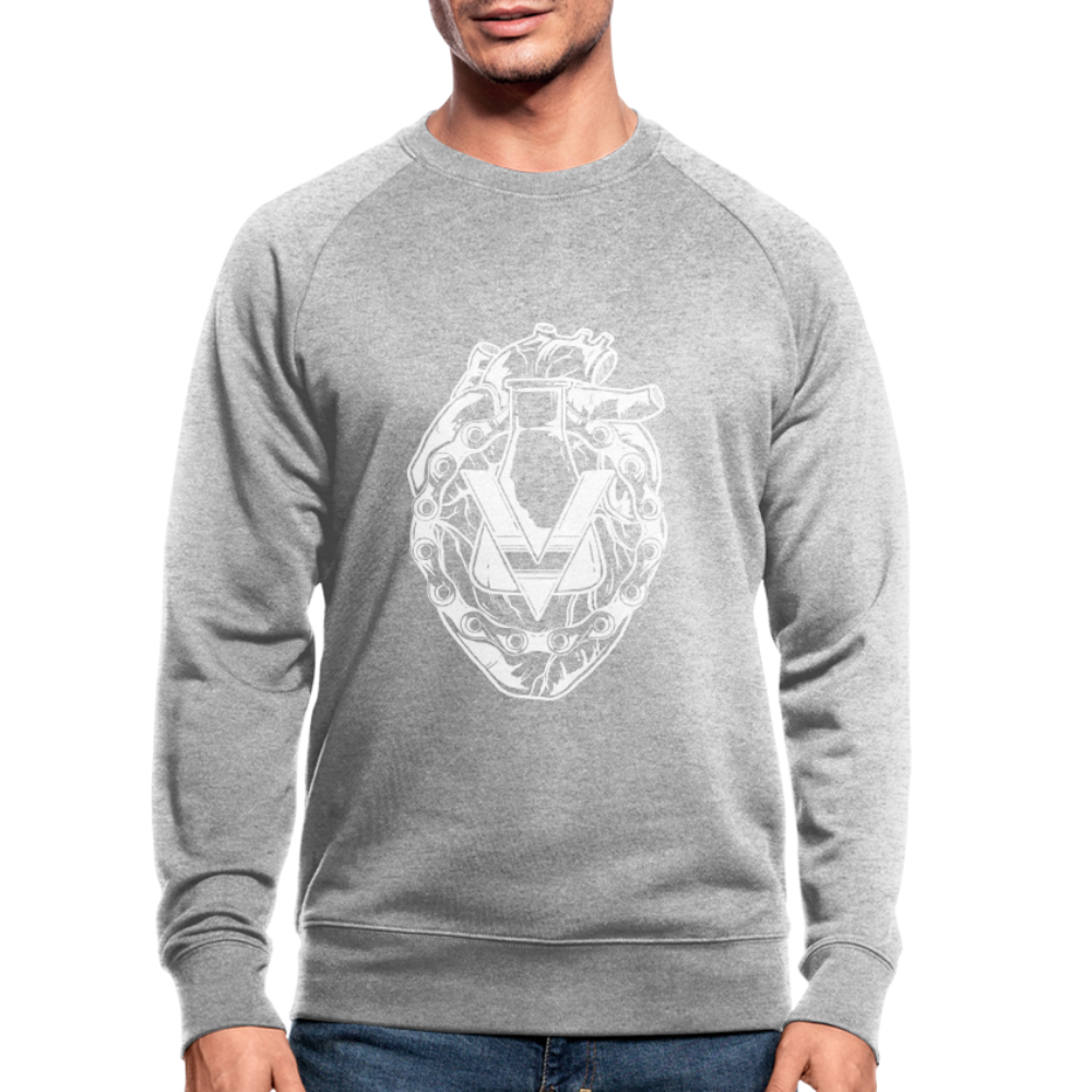 Men’s Organic Sweatshirt by Stanley & Stella - heather grey