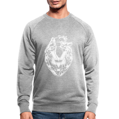 Men’s Organic Sweatshirt by Stanley & Stella - heather grey