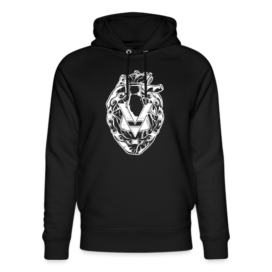 Unisex Organic Hoodie by Stanley & Stella - black