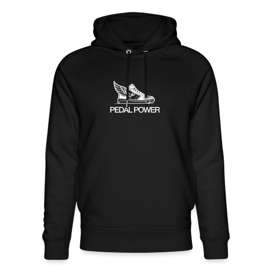 Pedal Power Unisex Hoodie - black