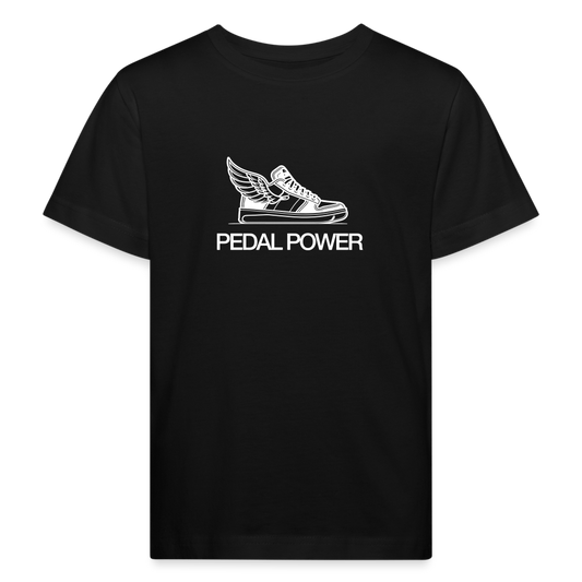 Kinder Pedal Power Bio-T-Shirt - black