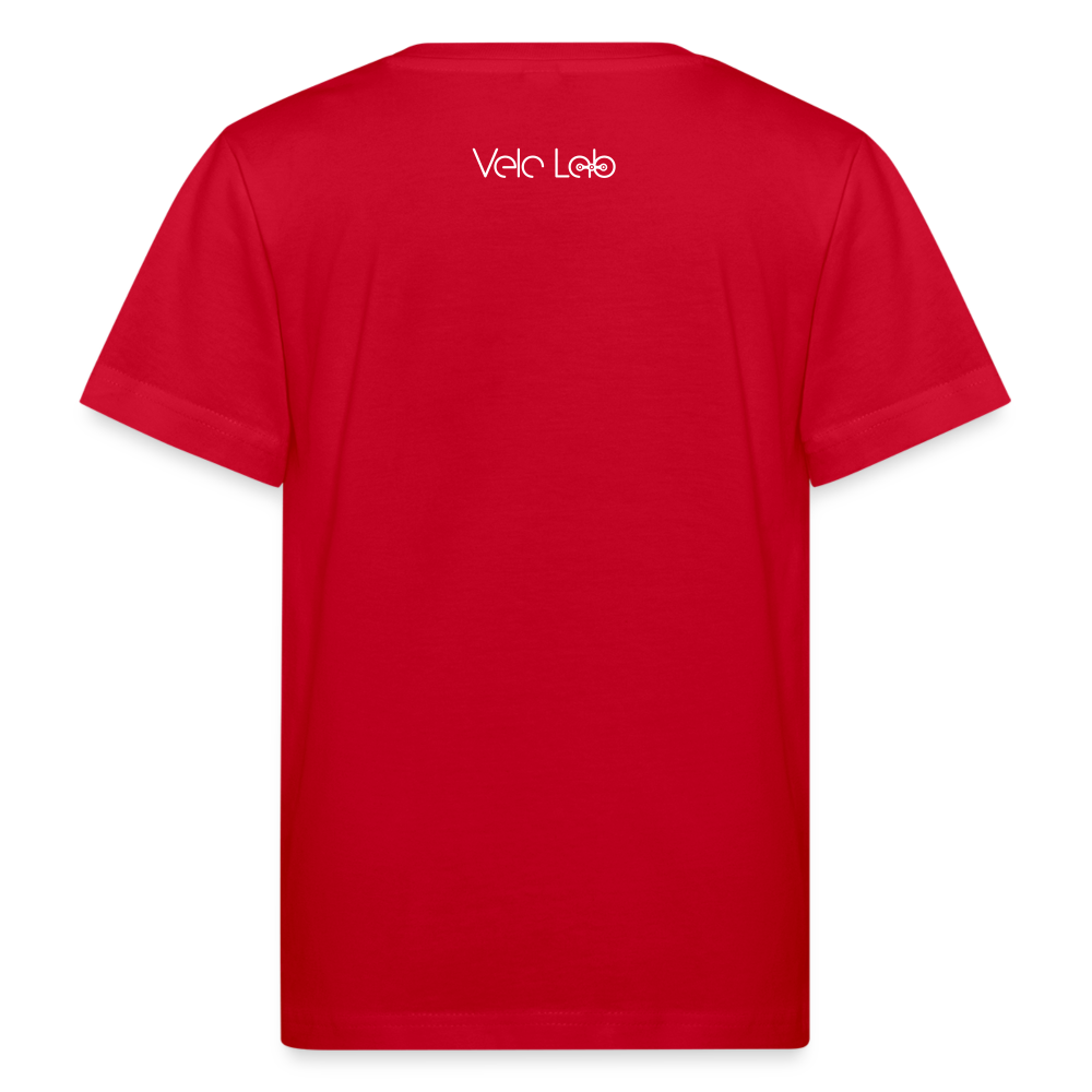 Kinder Pedal Power Bio-T-Shirt - red