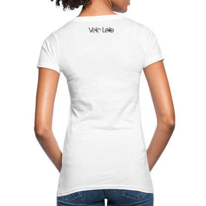 Frauen Average Cyclist Bio-T-Shirt - white