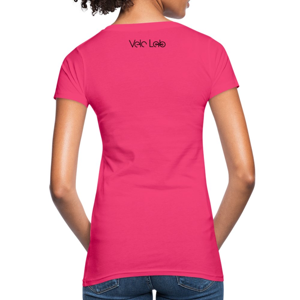 Frauen Average Cyclist Bio-T-Shirt - neon pink