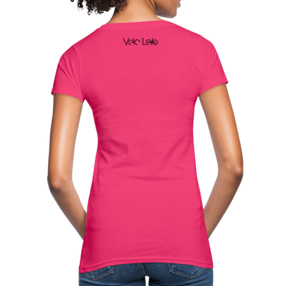 Frauen Average Cyclist Bio-T-Shirt - neon pink