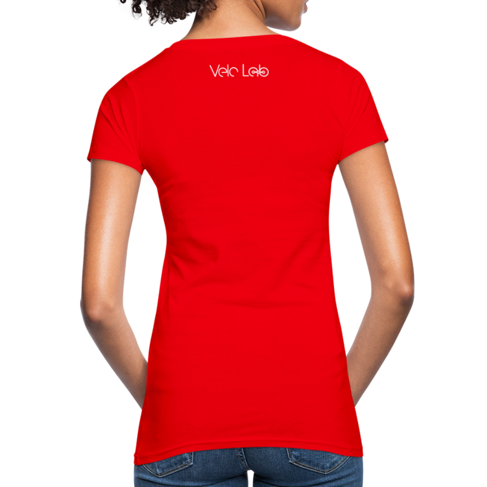 Frauen My Engine Bio-T-Shirt - red