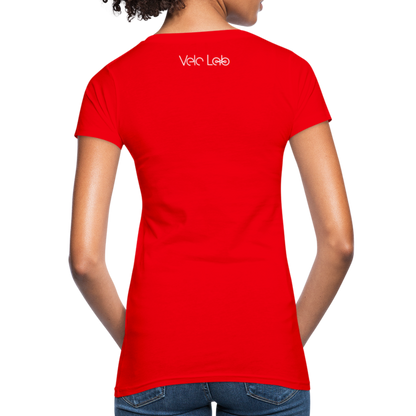 Frauen My Engine Bio-T-Shirt - red