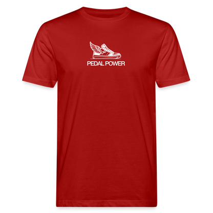 Pedal Power T-Shirt - dark red