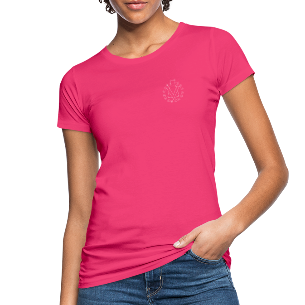 Frauen Bio-T-Shirt - neon pink