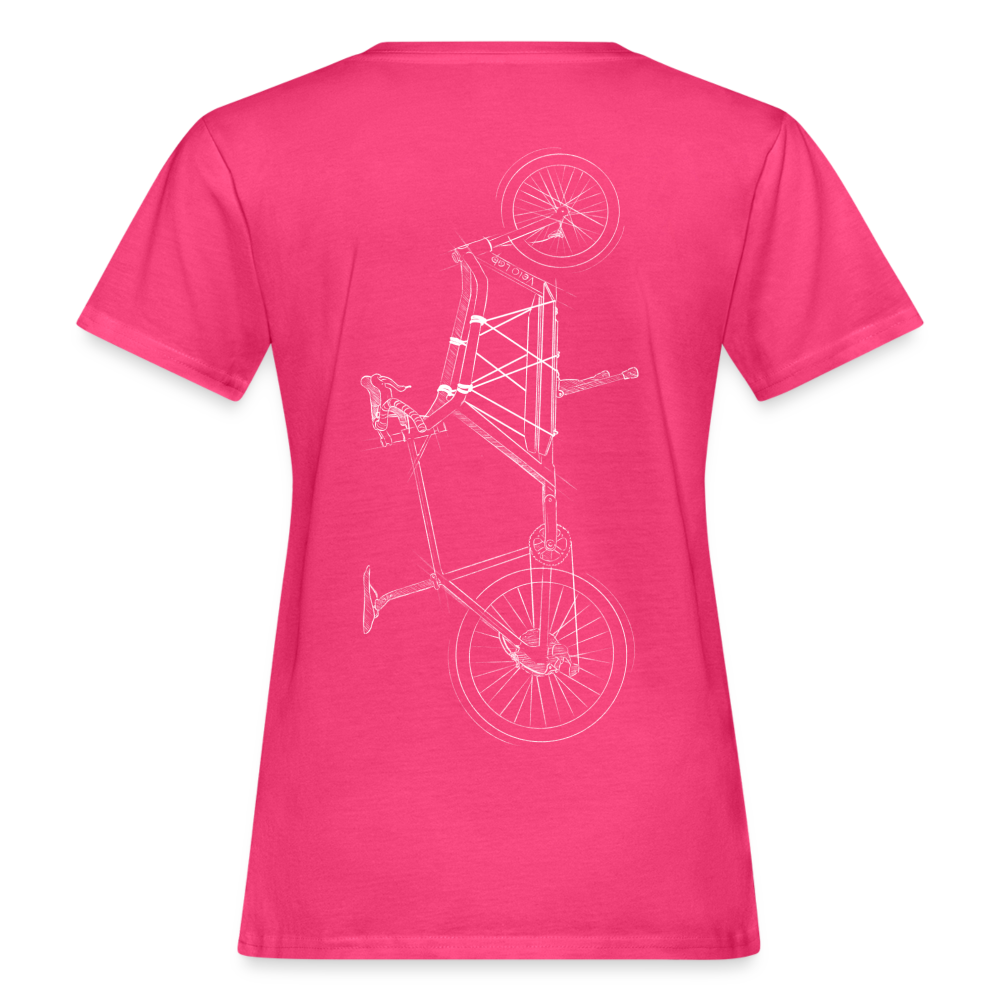 Frauen Bio-T-Shirt - neon pink