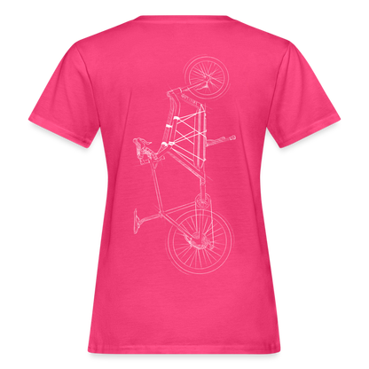 Frauen Bio-T-Shirt - neon pink