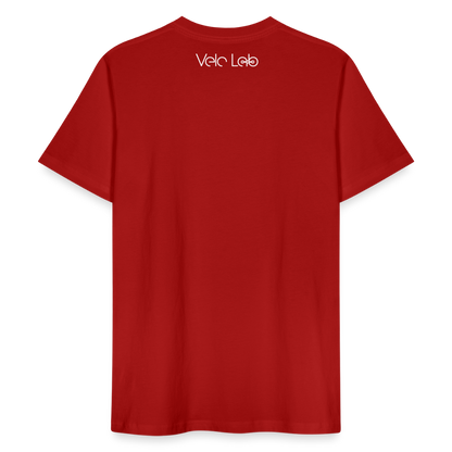Herz Men's Organic T-Shirt - dark red