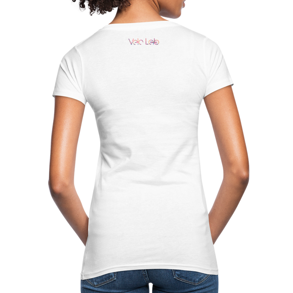Velo Lab Colour splash Logos - T-shirt Women - weiß
