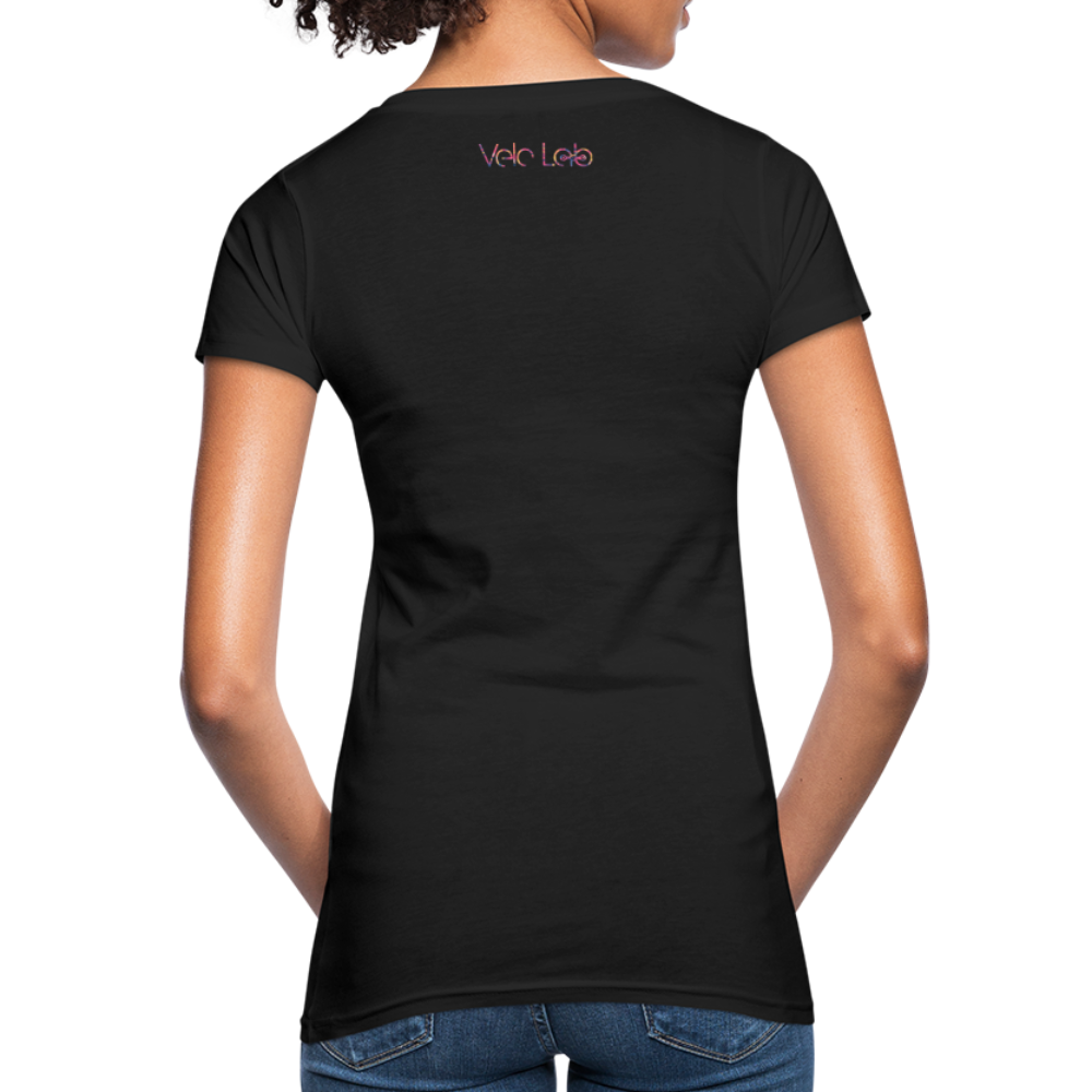 Velo Lab Colour splash Logos - T-shirt Women - Schwarz