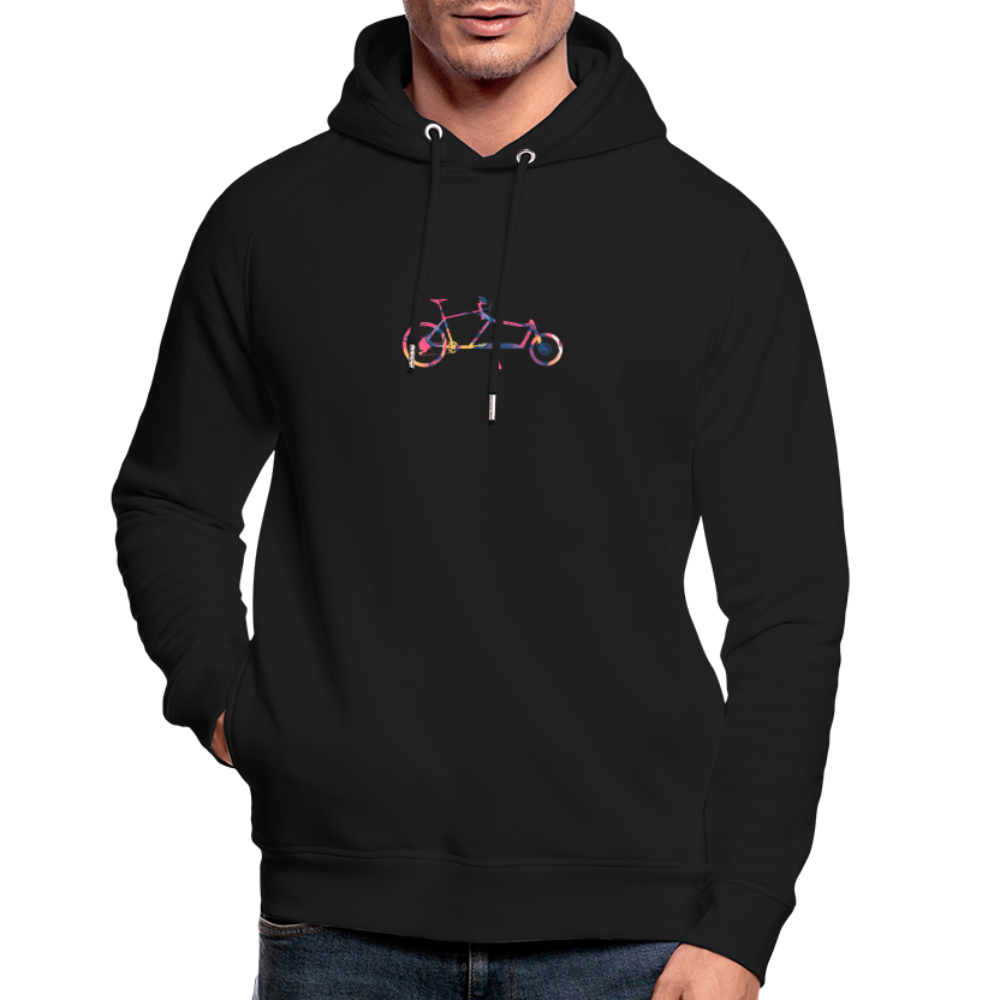 Colour splash Unisex Hoodie - Schwarz