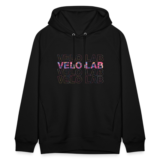 Colour splash Logos Unisex Hoodie - Schwarz