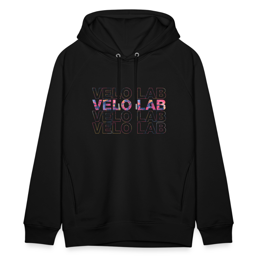 Colour splash Logos Unisex Hoodie - Schwarz