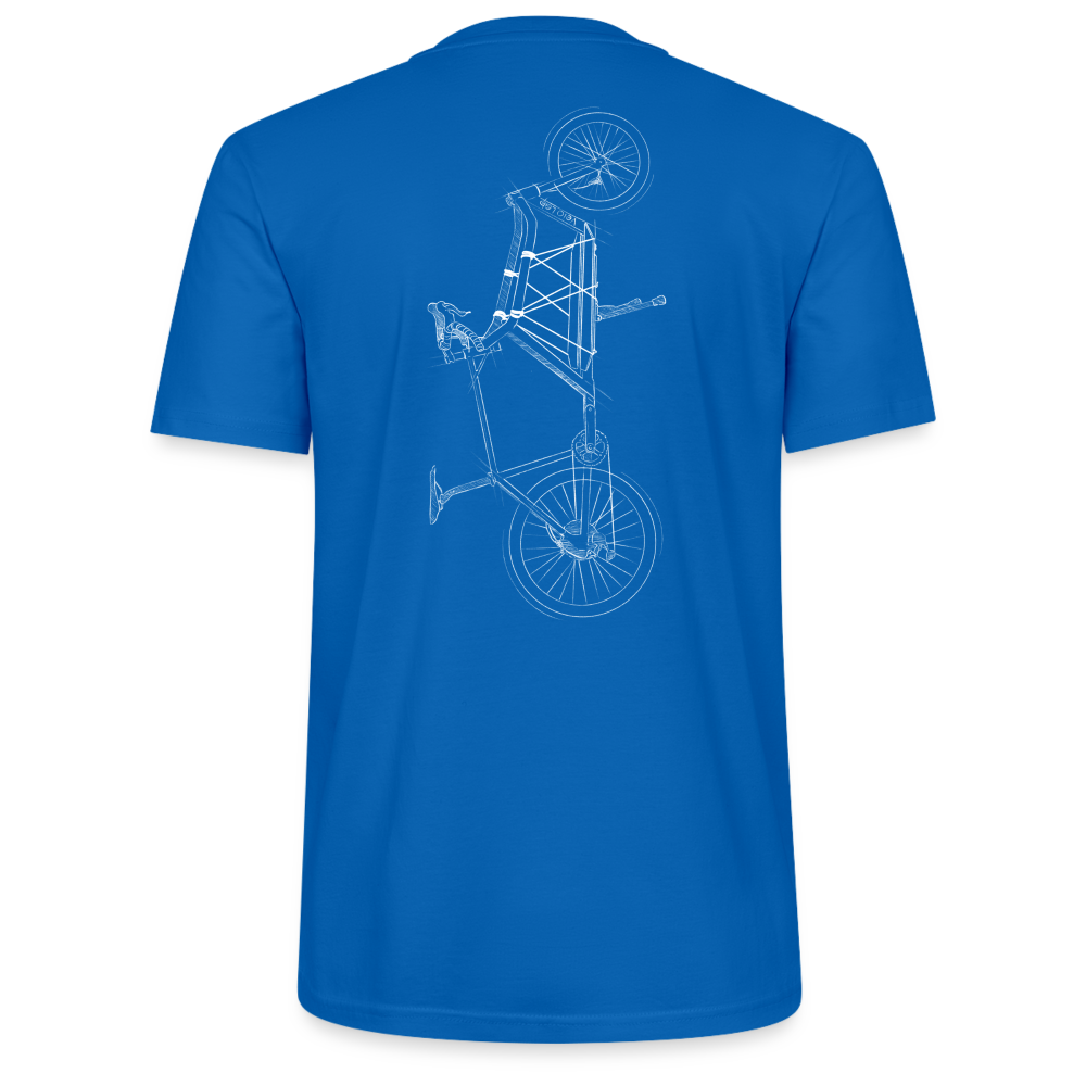 Men's Organic T-Shirt - Pfauenblau