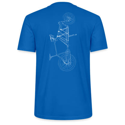 Men's Organic T-Shirt - Pfauenblau