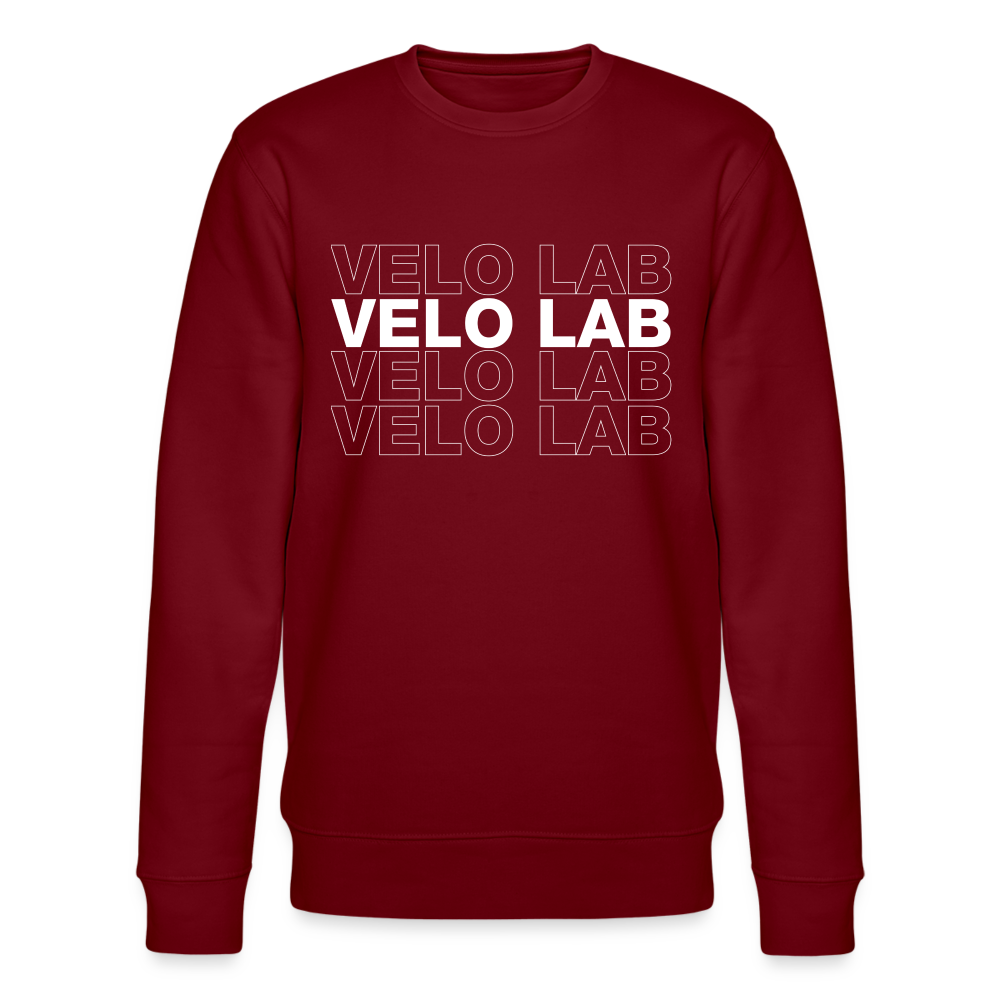 Velo Lab Logos - Sweater Men - Burgunderrot